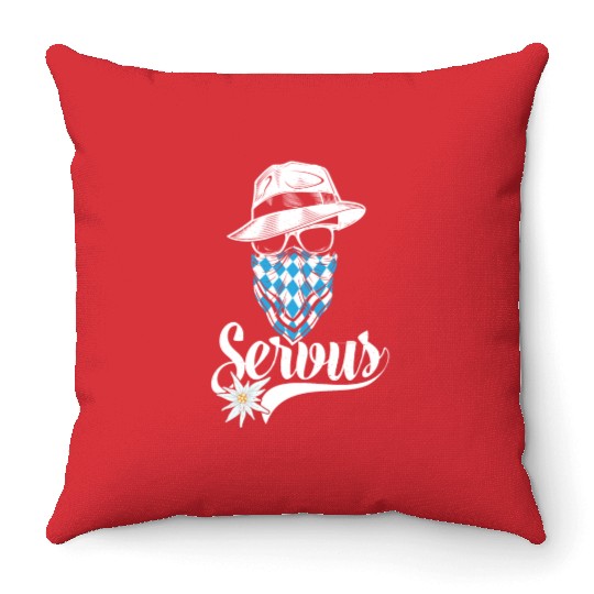 Bavarian Outlaw - Servus Bavaria Throw Pillows