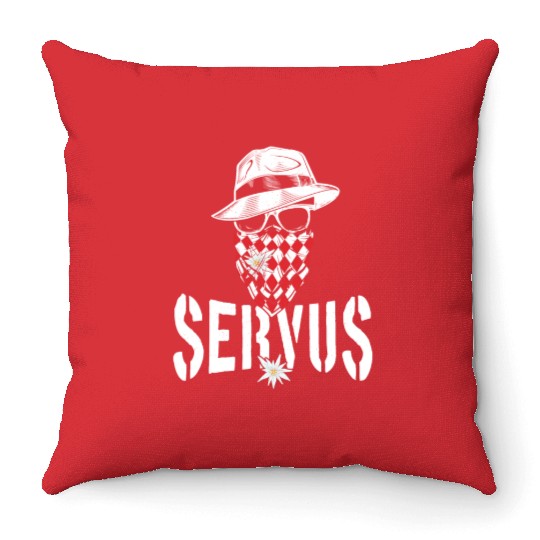 Bavarian Outlaw - Servus Bavaria Throw Pillows