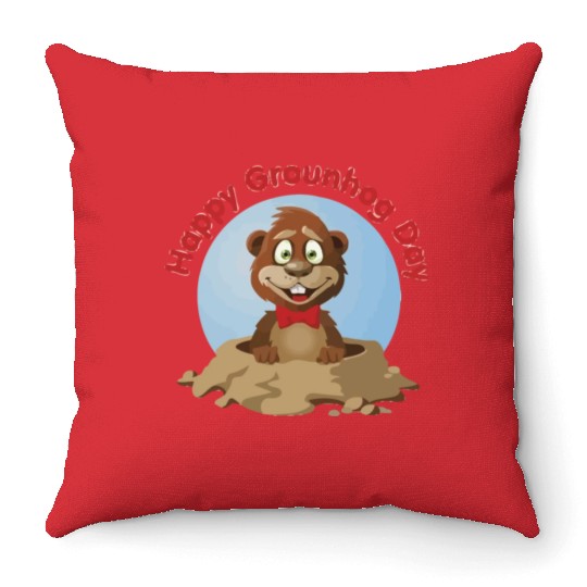 Year of the Rabbit 2023 - Cherry Blos som Throw Pillows