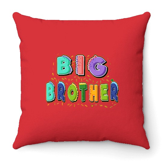 big brother, Promoted to big brother Gift Throw Pillows