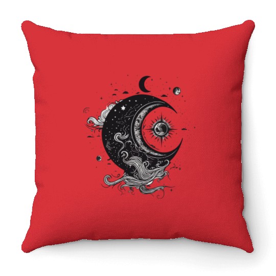 Get Your Astrology Throw Pillows with the Moon !