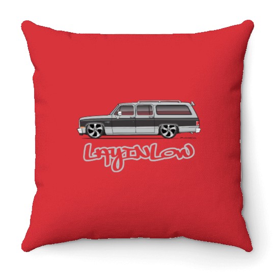 layinlow Light Silver Throw Pillows