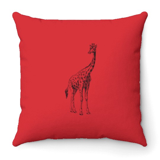Giraffe Throw Pillows