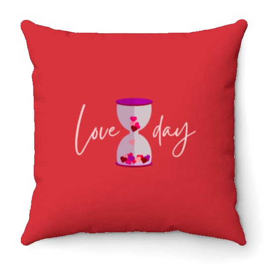 HAPPY VALENTINE DAY❤❤ Throw Pillows
