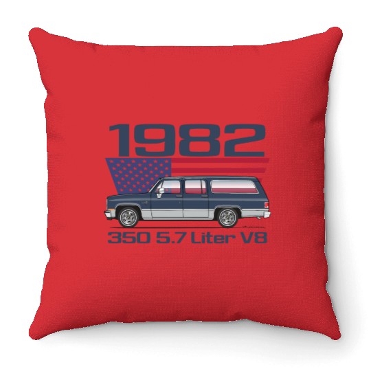 350 Midnight Blue Throw Pillows