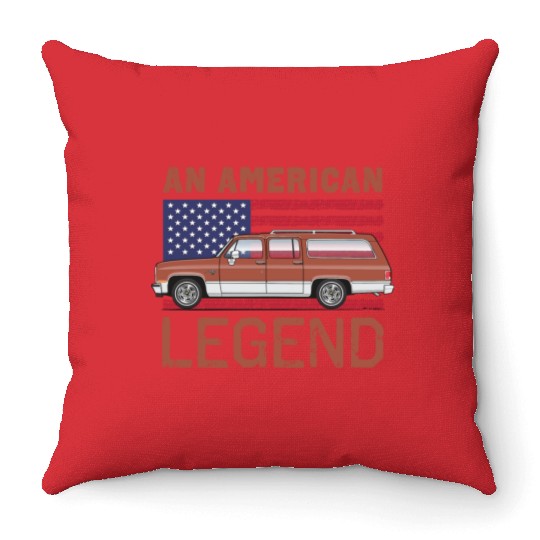 legend Bronze Throw Pillows
