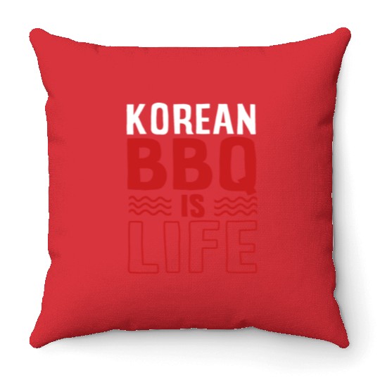 Korean BBQ, Korean Throw Pillows