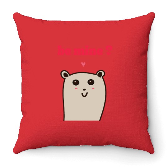 Be Mine Throw Pillows, Valentine's Day Throw Pillows