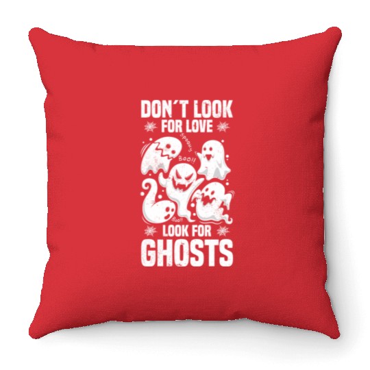 Ghost Hunters | Paranormal Ghost Hunting Gifts Throw Pillows