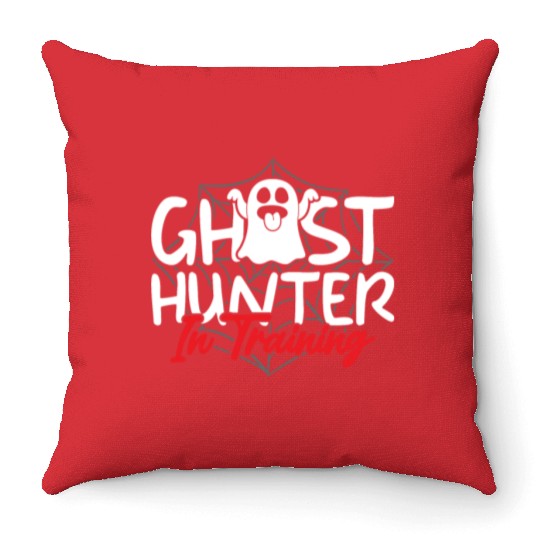 Ghost Hunters, Ghosts, Ghost, Ghost hunting Throw Pillows