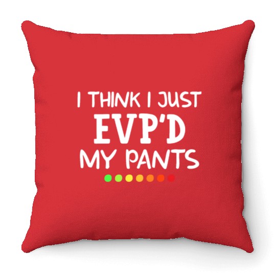 Ghost Hunters, Ghosts, Ghost, Ghost hunting Throw Pillows