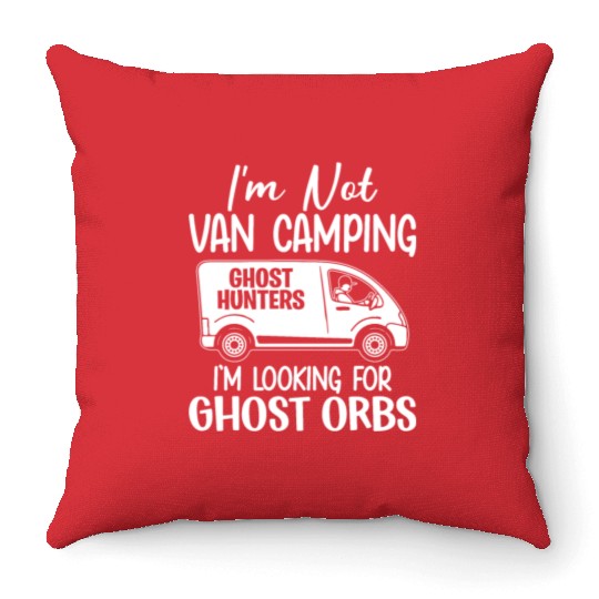 Ghost Hunters, Ghosts, Ghost, Ghost hunting Throw Pillows