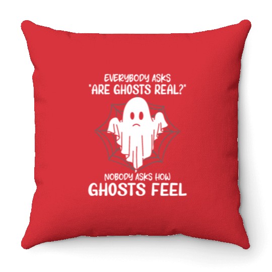 Ghost Hunters, Ghosts, Ghost, Ghost hunting Throw Pillows