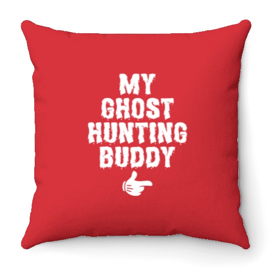 Ghost Hunters, Ghosts, Ghost, Ghost hunting Throw Pillows