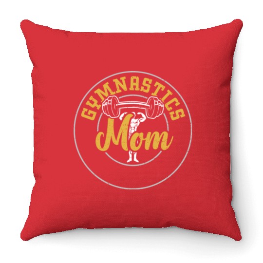 Gymnastics Mom - Gym Throw Pillows
