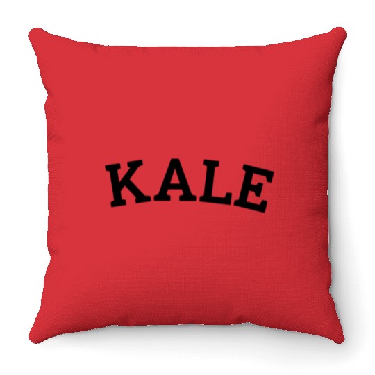KALE Gym Fitness Workout Throw Pillows