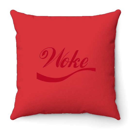 Stay Woke Throw Pillows