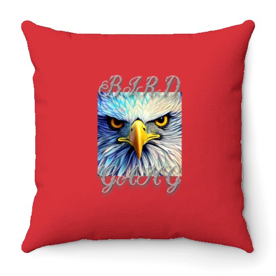 BIRD GANG Throw Pillows