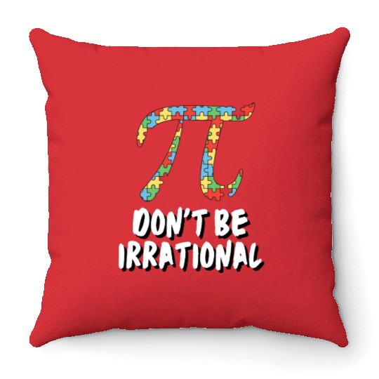 Pi Day 5 Throw Pillows