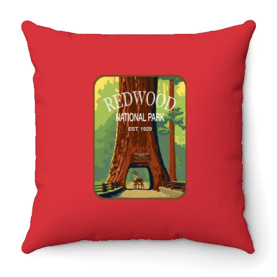 redwood Throw Pillows