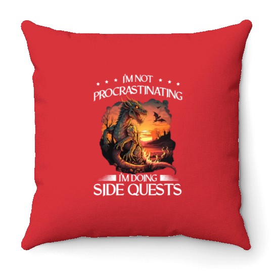 Mythical Creature Dragons Gift Men Dragon for a Throw Pillows
