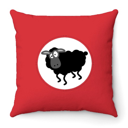 Black Sheep Throw Pillows