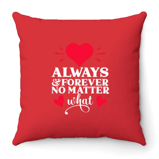 Funny Gift - I LOVE YOU! Throw Pillows