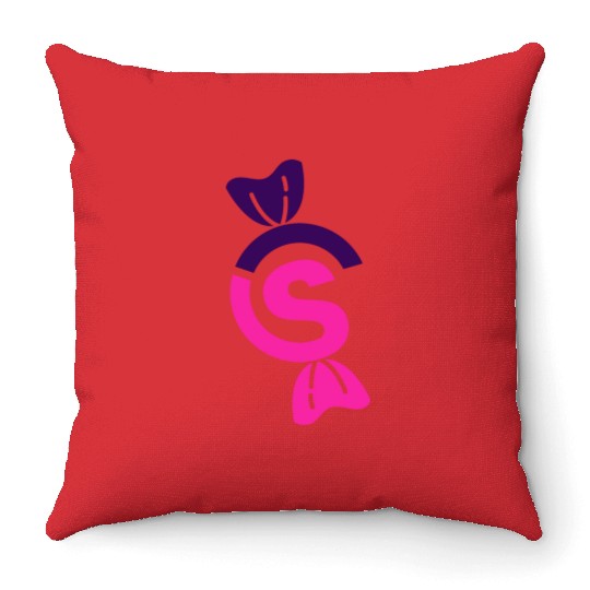 Creative Sweets Logomark Throw Pillows