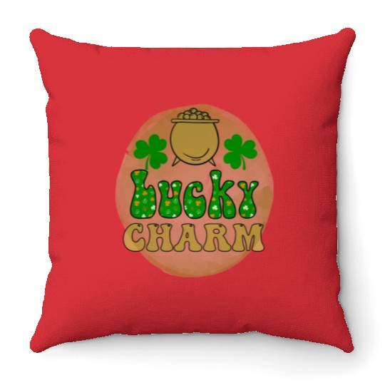 LuckyPatricks Day Sublimation Throw Pillows