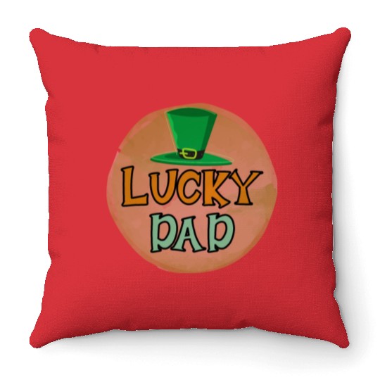 Lucky Patricks Day Sublimation Throw Pillows