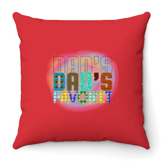 DADS FAVORIT Sublimation Throw Pillows