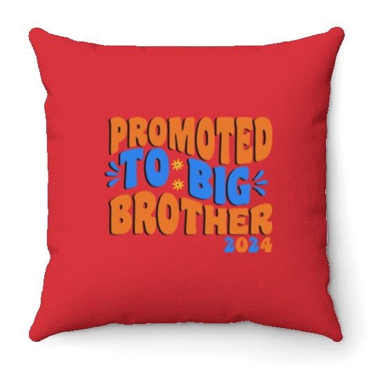 Promoted to big brother 2024 , Big Brother Throw Pillows