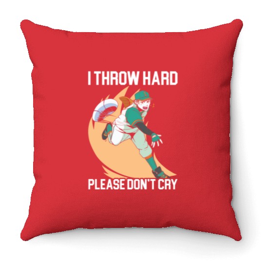 Baseball Player Baseball Coach Baseball Pitcher Throw Pillows