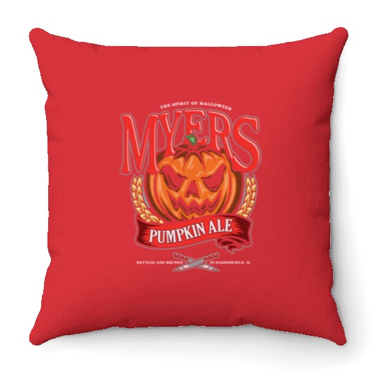 Pumpkin Halloween Throw Pillows
