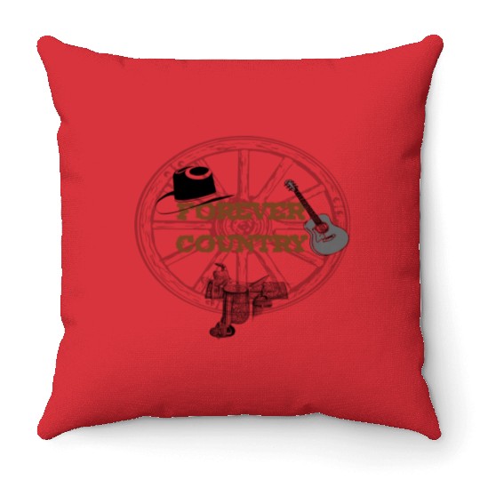 Forever Country Throw Pillows