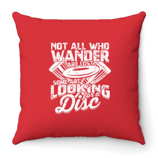 Ultimate Frisbee Importanter Disc Golf Ultimate Throw Pillows
