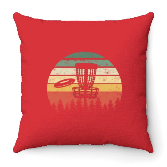 Ultimate Frisbee Importanter Disc Golf Ultimate Throw Pillows