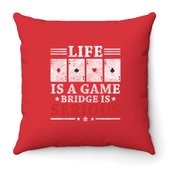 Poker Gamble Vegas Throw Pillows