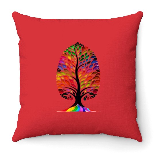 happy tree friends dna women earth day everyday Throw Pillows