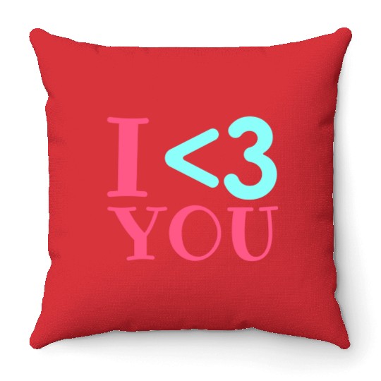 I Love You, Heart, Cool, Marriage, Wedding, bride Throw Pillows