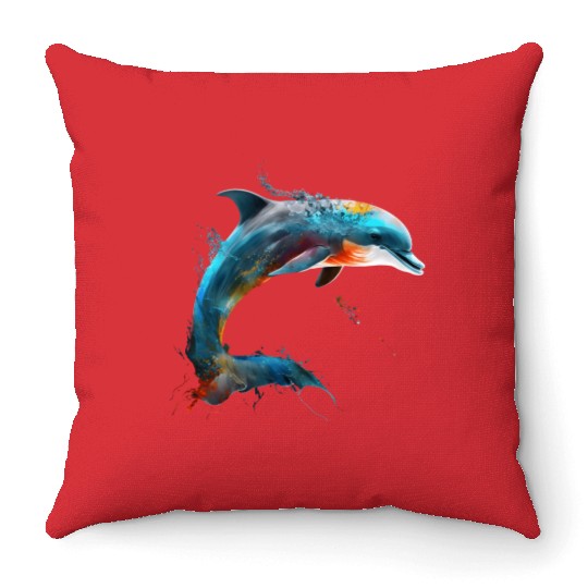 Dolphin Throw Pillows