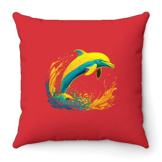 Dolphin Throw Pillows