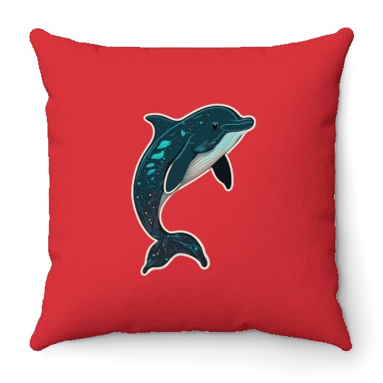 Dolphin Throw Pillows