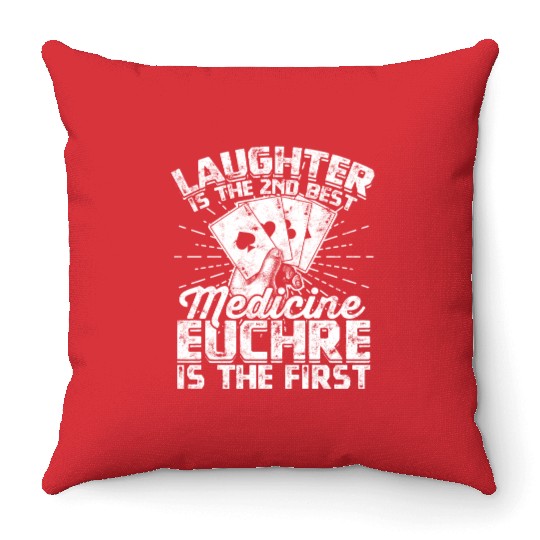 Card Game Games Playing Card Poker Euchre Throw Pillows