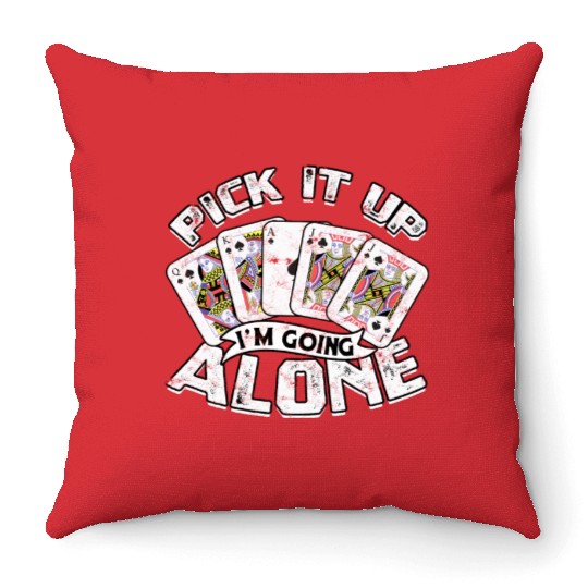 Card Game Games Playing Card Poker Euchre Throw Pillows