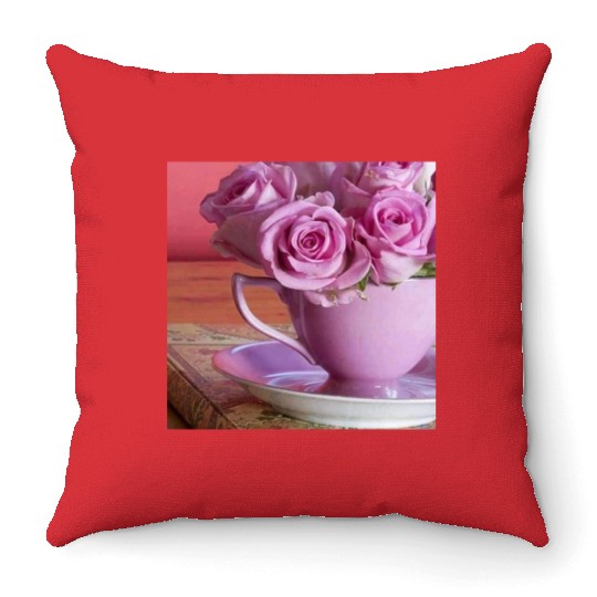 Beautiful Floral print Throw Pillows