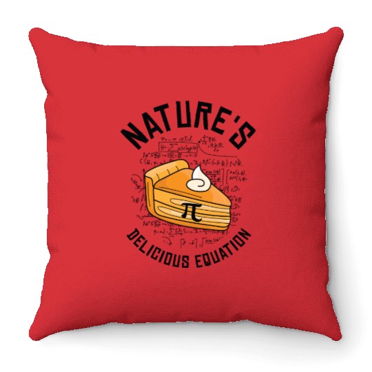 Pi Day Mathematics Pie Pi Symbol Math Number Throw Pillows