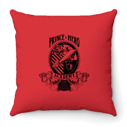 Prince & Hero Academy Throw Pillows