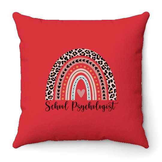 School Psychologist Gift Throw Pillows