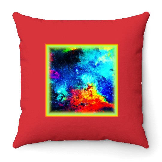 Nebulae's Rainbow of Colors. Buy Now Throw Pillows